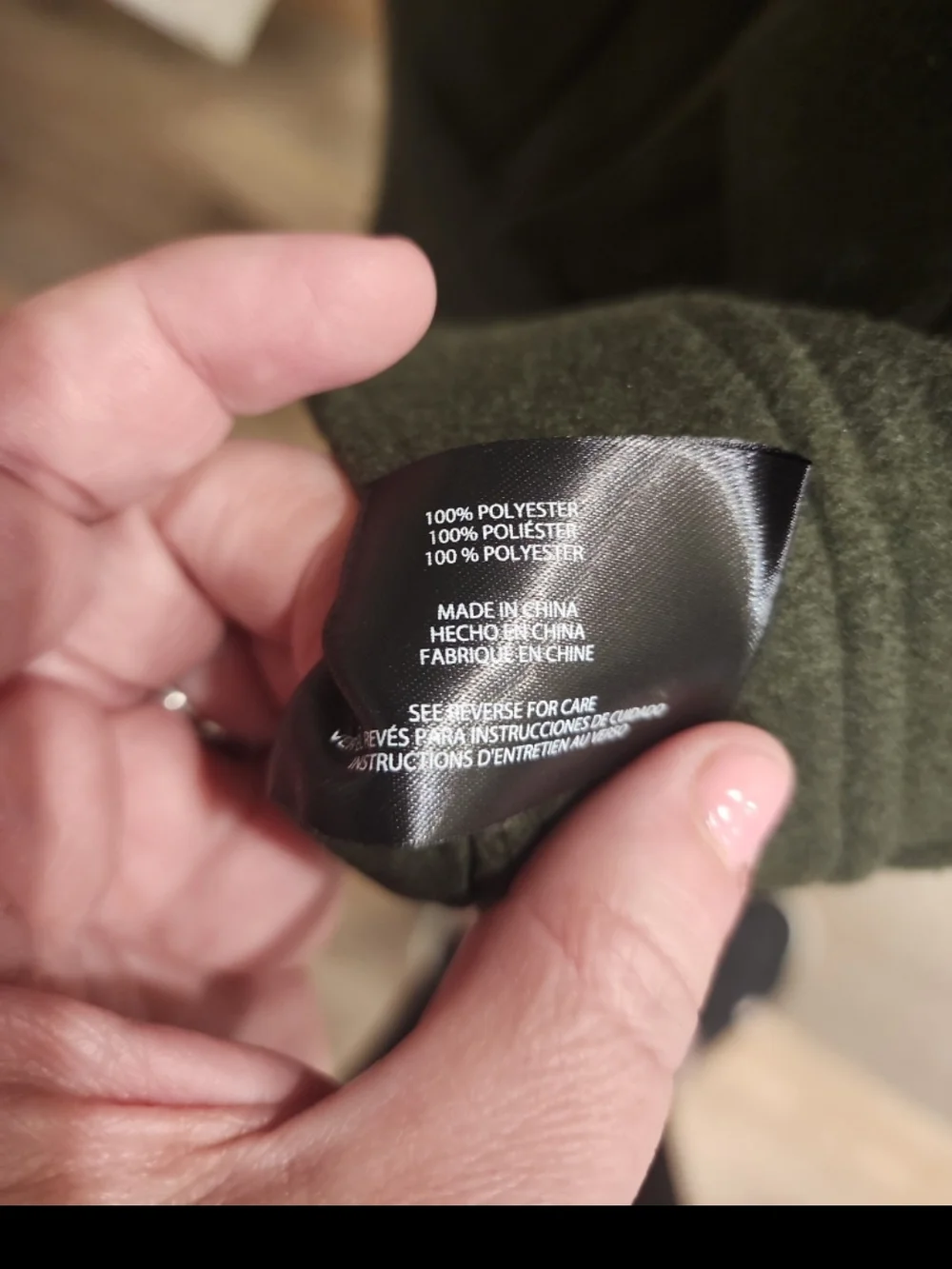 Banana Republic Olive Zip-Front Field Jacket